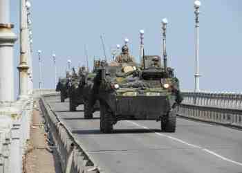 Очаква се преминаването на военни конвои от Румъния и Молдова през Дунав мост 1