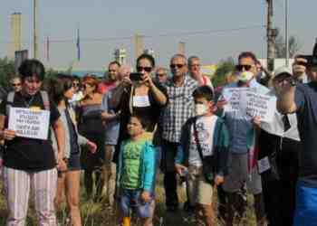 Протест за чист въздух в Русе блокира граничния пункт Дунав мост /ВИДЕО/