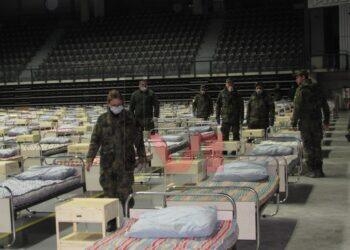 Учение: Военните изградиха за три часа полева болница с 300 легла в Русе /ВИДЕО/