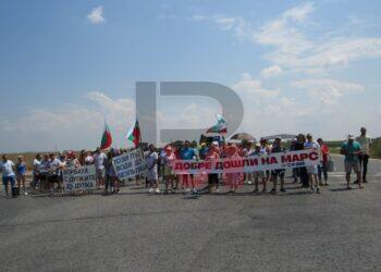 Протестът за Русе-Кубрат затвори пътя за Варна,  ще се прави всяка събота /ВИДЕО/