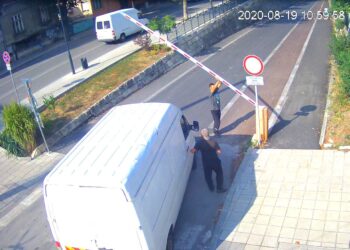 Видеокамерите заснеха поредните нарушители на реда в центъра на Русе