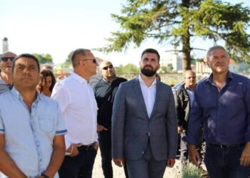 Евродепутатът Андрей Новаков огледа обекти с европейско и общинско финансиране в Русенско