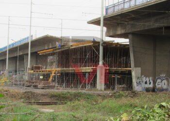 Изграждат кофража на Сарайския мост, възможни са усложнения /ВИДЕО/