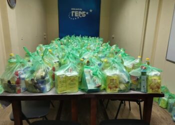 120 семейства в Русенско получиха хранителни пакети от ГЕРБ преди Коледа