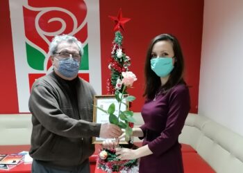 Общинският съветник Биляна Кирова с награда „Най-изявен млад социалист“ в Русе