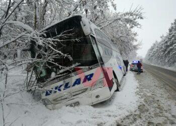 Турски автобус катастрофира тази сутрин на пътя Русе-Бяла