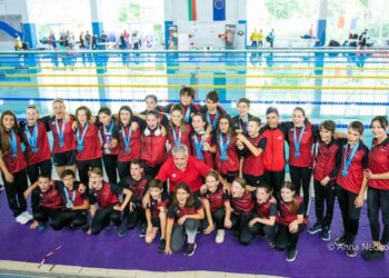 Плувците на „Локомотив“-Русе – най-добри сред българите на „Talent Cup“
