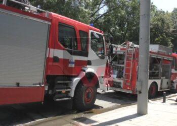 Газова бутилка предизвика пожар в блок „Сердика“  /ВИДЕО/