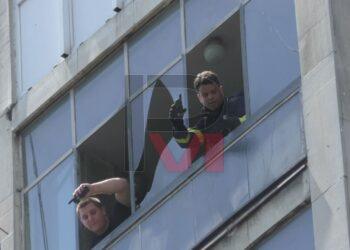 Газова бутилка предизвика пожар в блок „Сердика“  /ВИДЕО/