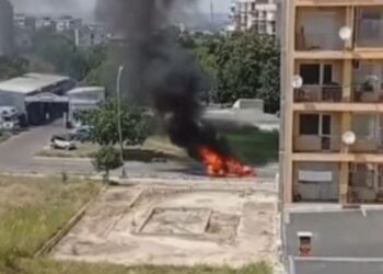 Русенци се спасиха от взрив на автомобил с газова уредба /ВИДЕО/