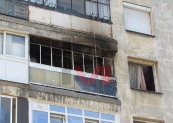 83-годишен мъж пострада тежко при пожар в жилищен блок в Русе