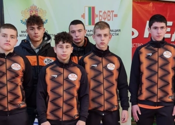 Кадетите на ТСК-Русе със злато от Държавното отборно първенство в Хасково