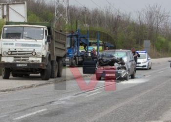 Кола пламна във верижна катастрофа заради опашката на бул.“България“ /ВИДЕО/