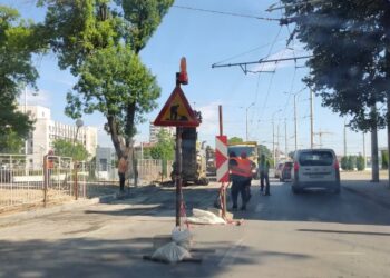 Затруднено е движението между ПГ по строителство и кръговото