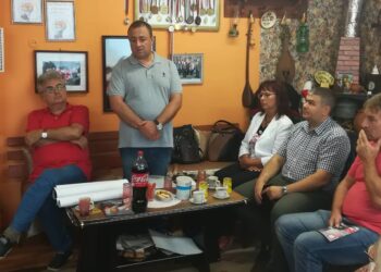 Водачът на листата на БСП в Русе се срещна с членове на клуб „Надежда”