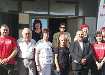 Водачът на листата на БСП в Русе Иван Иванов, откри нов офис на левицата в Бяла