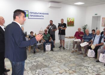 Кирил Петков в Русе: Подкрепяме хората от третата възраст и разчитаме на експертизата им