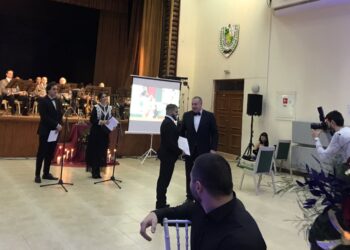 Награждане на европейския шампион Ангел Русев.