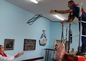 Кабинет с учебно-тренировъчни палубни корабни устройства откриха в ПГРКК-Русе