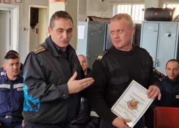 Командир на екип от Две могили е областен победител в „Пожарникар на годината“