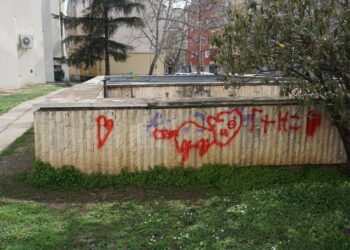 Общинска полиция задържа 11-годишен, драскал със спрей в центъра на Русе