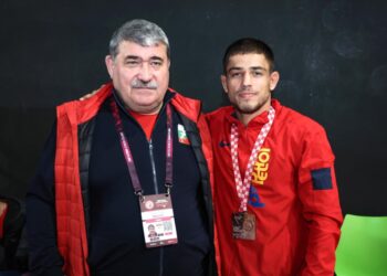 Русенският състезател Георги Вангелов спечели бронз на европейското по борба