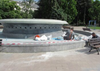 Шадраванът пред Съдебната палата в Русе ще е готов след седмица