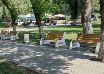 Нови пейки и кошчета облагородиха центъра на Ветово