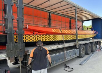 Първите драконови лодки за предстоящото Световно вече са в Русе