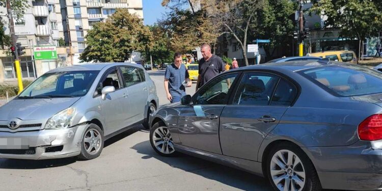 Отнето предимство доведе до катастрофа на кръстовище в Русе