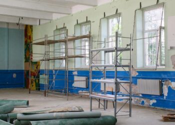 Започна подготовката за ремонта на физкултурния салон в ОУ „Иван Вазов“
