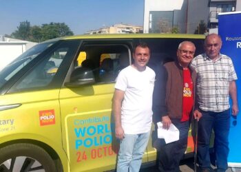 Ротарианец включи Русе в Европейската си обиколка с кауза – изкореняване на полиомиелита