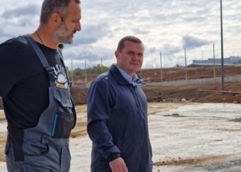 Анаеробната инсталация в Русе се изгражда с бързи темпове