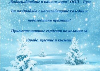 ВиК-Русе пожелава весели празници!
