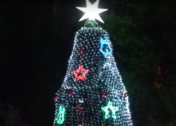 Кметът на Бяла светна елхата и пожела да има коледен дух в целия град