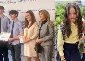 Ученици от МГ „Баба Тонка“ с голямата награда за иновации, I-во място и за ОУ „Л. Каравелов“