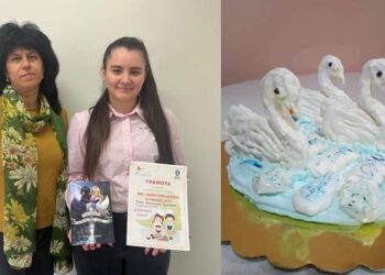 Лебеди от целувчено тесто донесоха награда на ученичка от ПГ по туризъм-Русе