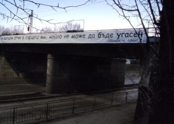 Любовно обяснение грейна на моста над ул.“Тулча“