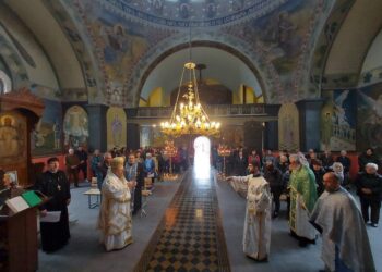 Красивата църква в Щръклево е обновена, митрополит Наум я благослови