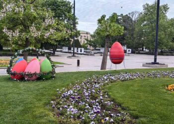 Печено агне и 10 литра вино в томболата на Великденското хоро в Русе