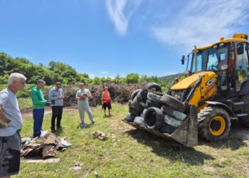Над 50 т отпадъци са премахнати при почистването край Басарбово и по Поломието