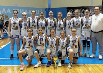 Баскетболният „Дунав“-Русе с шампионска титла при момичетата U12