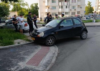 Голям екшън с гонка се разигра преди минути в кв.“Дружба“ в Русе