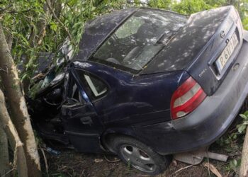 Катастрофа с обърната кола затвори за час пътя Русе-Силистра