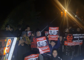 Протест заради смъртта на моторист затвори пътя Русе-Разград