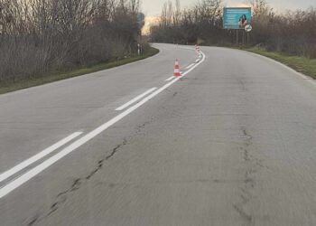 Подновяват маркировката по пътя Русе-Силистра