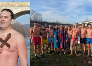 Русенецът Михаил Маринов за втори път извади кръста край Бяла