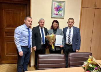 Пенчо Милков поздрави доц. д-р Десислава Атанасова за избора ѝ за ректор на РУ „Ангел Кънчев“