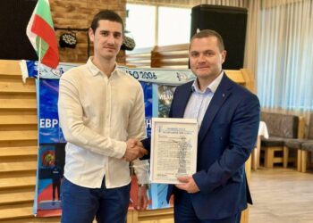 Кметът Пенчо Милков отличи европейския шампион Иван Банчев