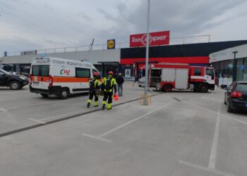 Ситуация с „пожар“ в Ритейл парка в Русе вдигна на крак спасителните екипи /ВИДЕО/
